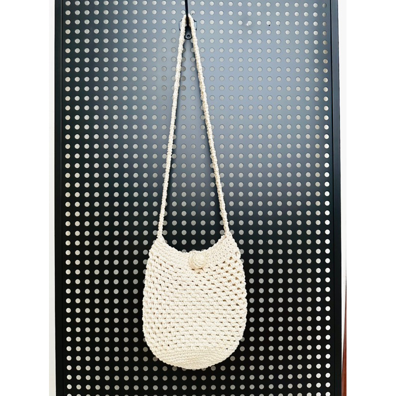 Túi đeo chéo đan 1 lớp dày dặn 2hand nhật xịn sò