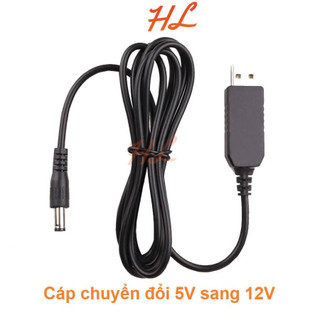 Cáp chuyển đổi nguồn 5v sang 12v, 5v sang 9v - hunglongpc