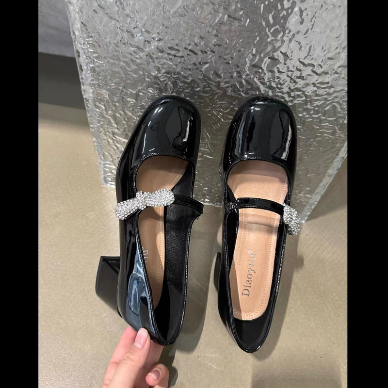 Giày mary jane quai nơ đá nhà Diaoyilu chuẩn QC