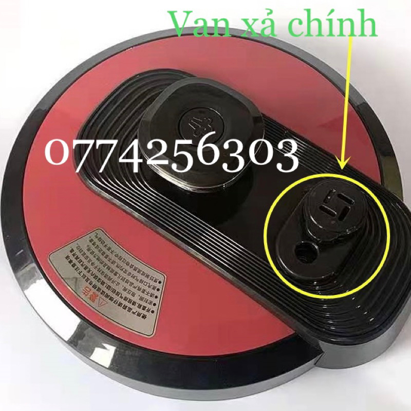 Van xả hơi nồi áp suất điện #Supor CYSB50YC10DVN-100 và một số mẫu nồi tương tự