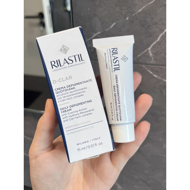 Kem Dưỡng Ẩm Phục Hồi Và Làm Sáng Da Rilastil D-Clar Crema Depigmentante Quotidiana 15ml