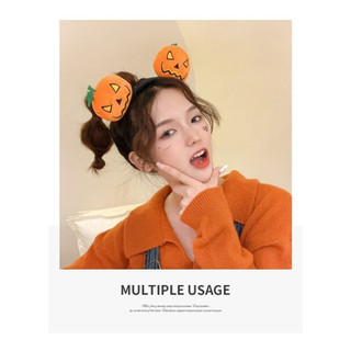 Cài Tóc Bí Ngô Phong Cách Halloween