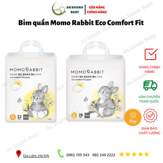 Bỉm quần ban ngày eco comfort fit momo rabbit
