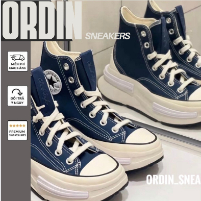 Giày Convers Run Star Legacy CX Blue Navy Lai Au