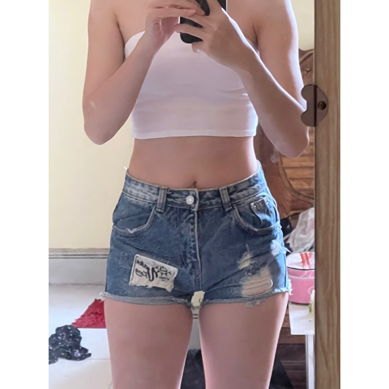 Pass quần jean đùi