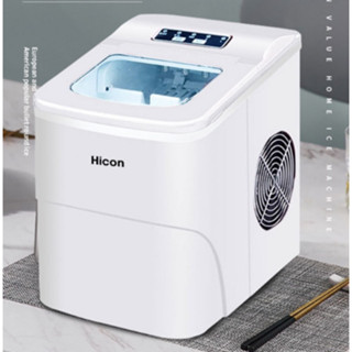 Máy Làm Đá Viên Hicon Tủ Đá Giữ Nhiệt Mini Gia Đình Tạo Đá Siêu Tốc Trong 6 phút