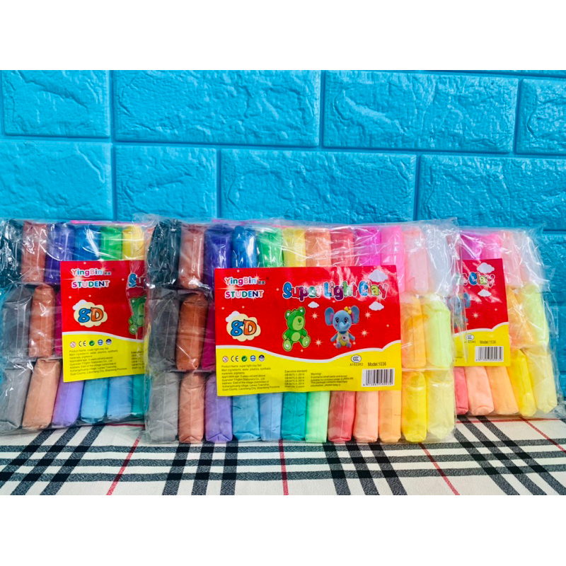 Đất Sét Tự Khô set 12/24/36 Màu