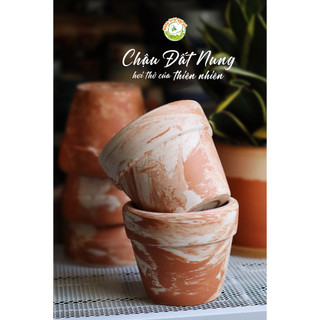 Chậu đất nung marble bình dương - loại a