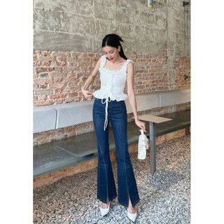 Áo 2 dây phối bèo ôm dáng ( Quận Tân Phú, Hoả tốc HCM )