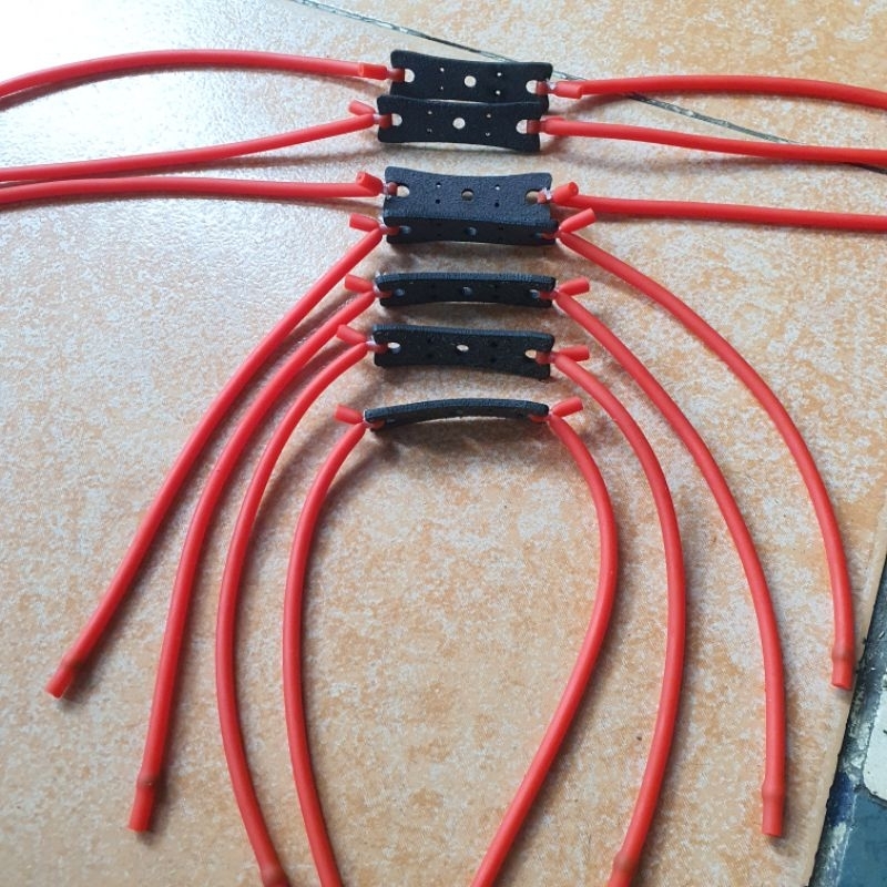 Dây tròn 1 chơi bi ná cao su màu ngẫu nhiên