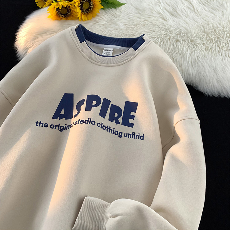 Áo sweater dài tay Aspire, Áo nỉ nam nữ unisex form rộng Layer phong cách ulzzang- Maylinhshop