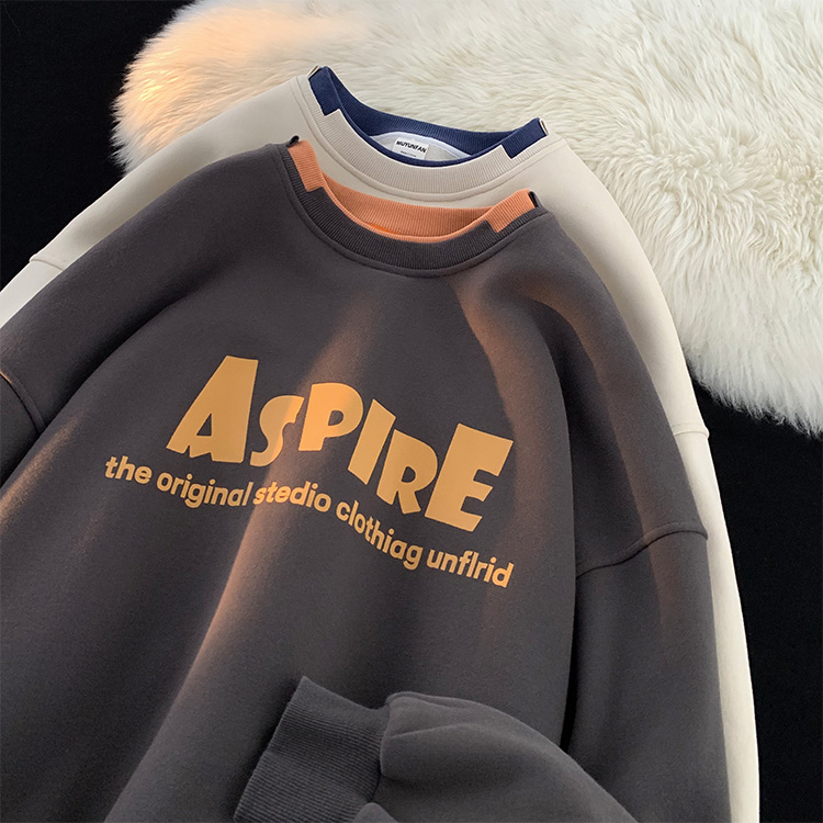 Áo sweater dài tay Aspire, Áo nỉ nam nữ unisex form rộng Layer phong cách ulzzang- Maylinhshop