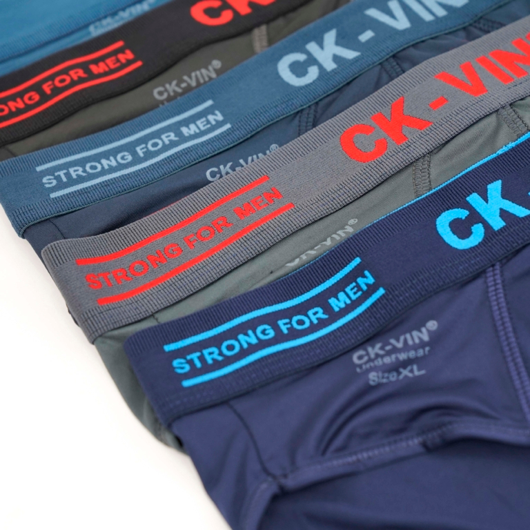 ComBo 5 quần lót nam thun lạnh tam giác - quần sịp nam lưng bản to CK_VIN QL052