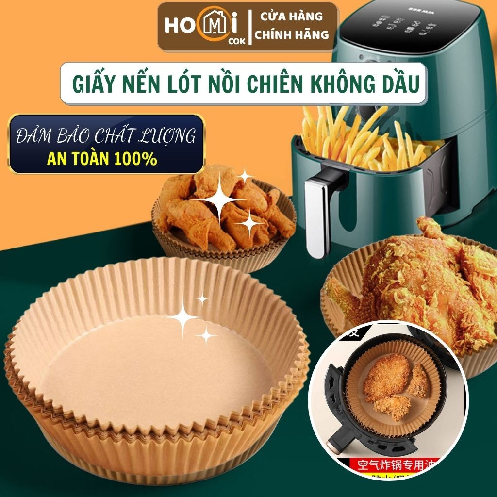 Lót Nồi Chiên Không Dầu 15,9k/ 50 tờ - gd42