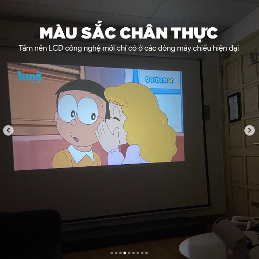 AUN HY300 - Máy chiếu mini xoay 180 độ - tích hợp Android 11 và tính năng Auto keystone chỉnh nghiêng trên gimbal