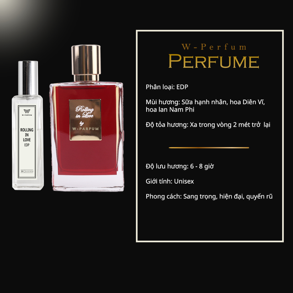 Nước Hoa Nữ Good Girl Gone Bad, Rolling In Love, Angels Share chính hãng W-Parfum nồng độ EDP Sang Trọng, Tinh Tế | BigBuy360 - bigbuy360.vn