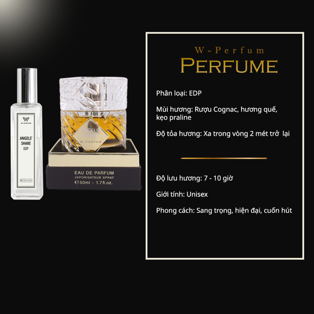 Nước Hoa Nữ Good Girl Gone Bad, Rolling In Love, Angels Share chính hãng W-Parfum nồng độ EDP Sang Trọng, Tinh Tế | BigBuy360 - bigbuy360.vn