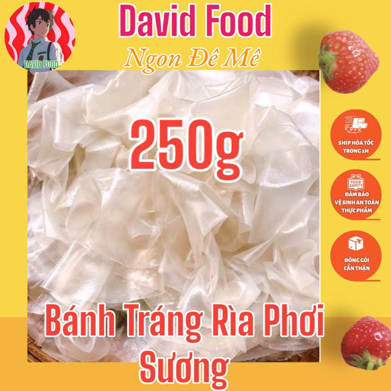 1kg bánh tráng rìa bột gạo phơi sương