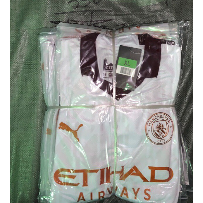 Áo Bóng Đá - Quần Áo Bóng Đá Câu Lạc Bộ MANCHESTER CITY - Vải player Cao Cấp logo thêu thoáng mát