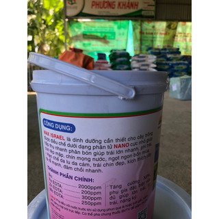 Phân bón Max Israel xô 4,5 ký [Siêu dinh dưỡng, lớn trái, phì trái]