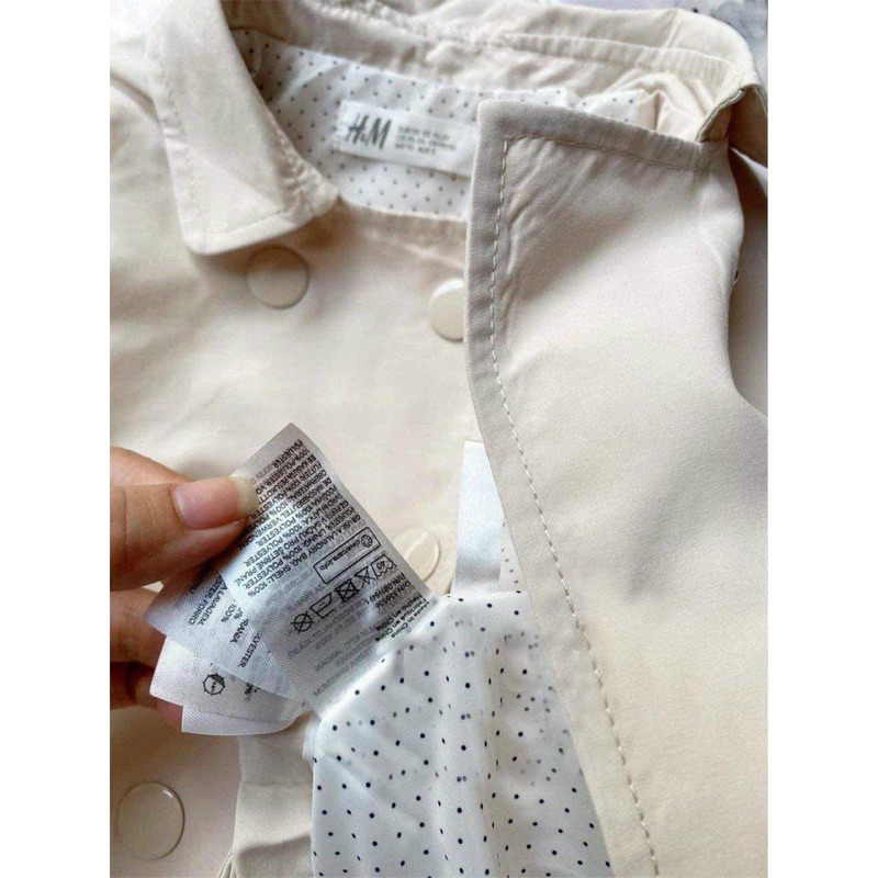 Áo kaki dáng ngắn cho bé gái