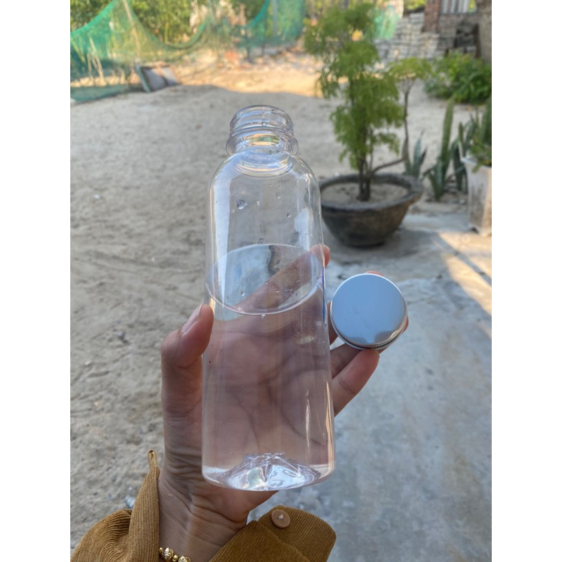 Chai tròn cổ rộng 1L kèm nắp f38/ Hàng dày đẹp