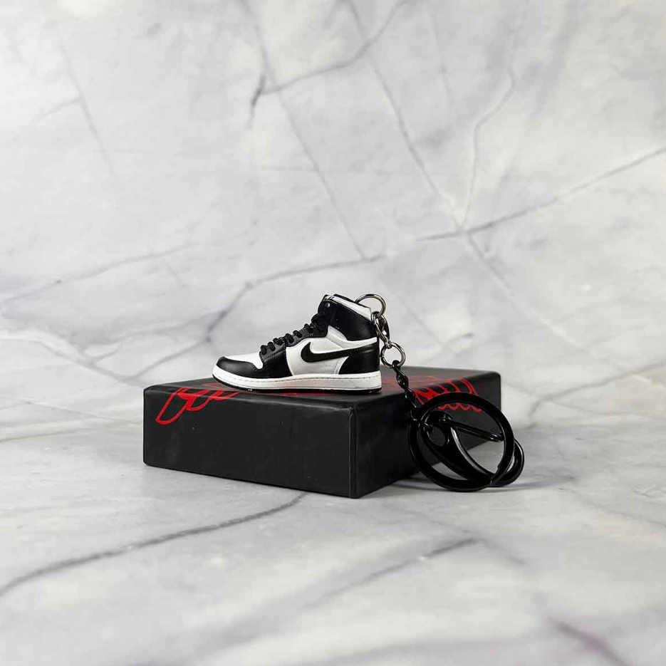 Móc khóa 3D Giày Jordan Nike Mini 3D Sneaker đi kèm hộp và 1 móc khoá cao su