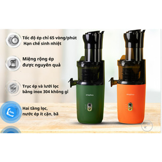 Máy ép chậm Snapbee S300_Mã mẫu mới 2022( Chính hãng BH 24 tháng)