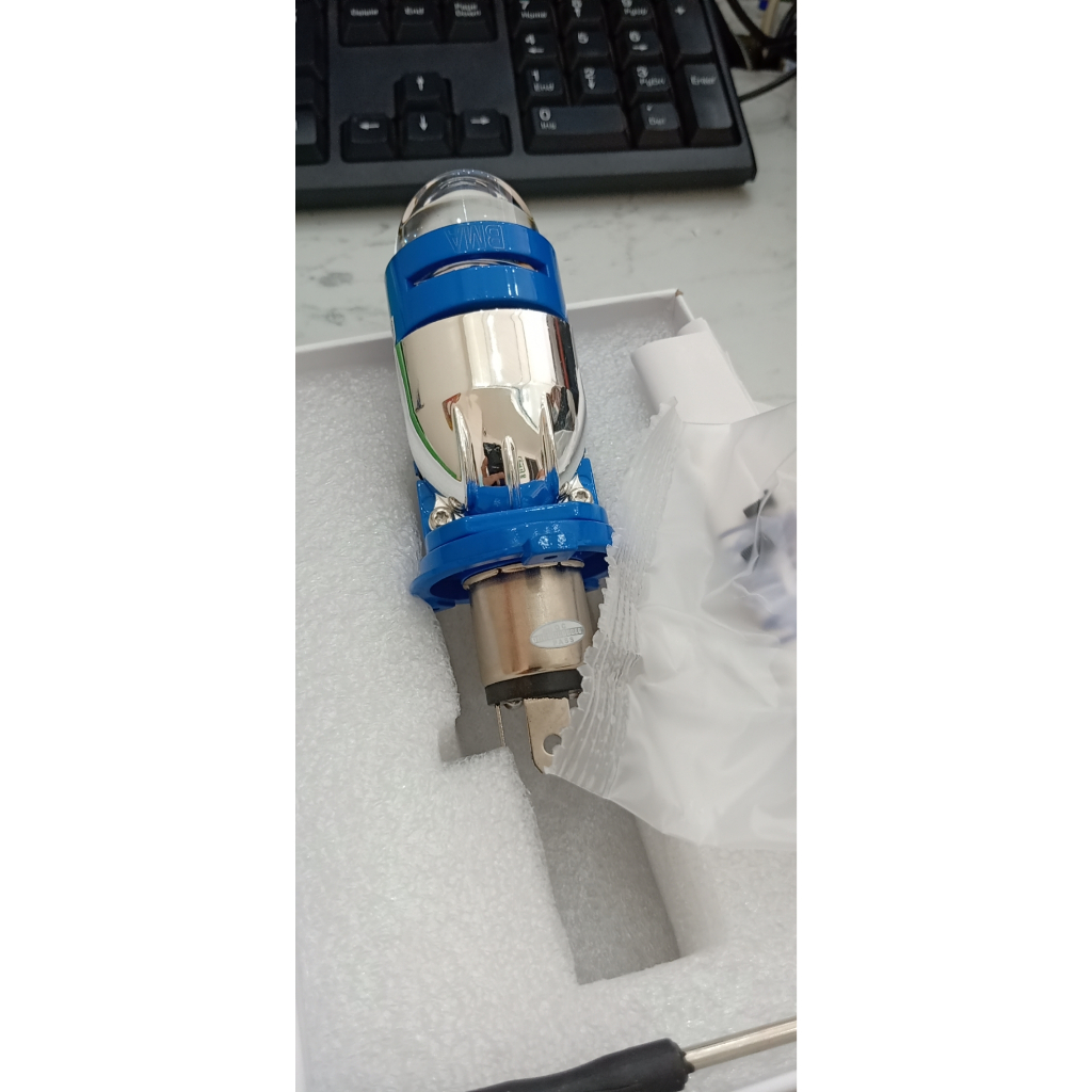 Đèn Pha Bi Cầu W6F - Trợ Pha Mắt Ếch Cắt Sáng Chống Chói Lắp Đặt Như Zin Cho Xe Máy Và Ô Tô