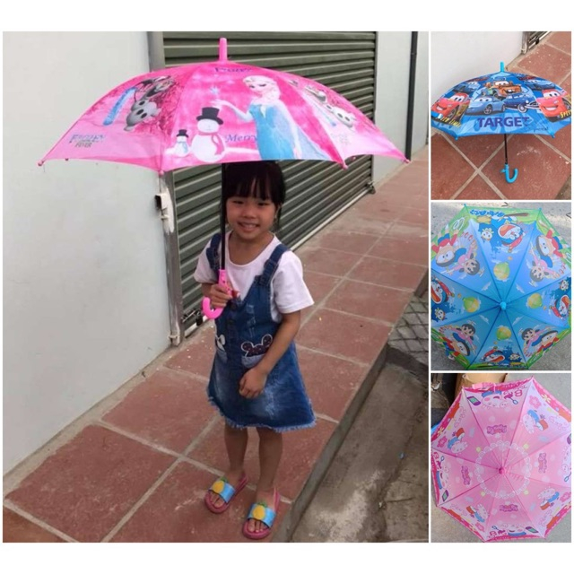 Ô che mưa cho trẻ em, Dù che mưa nắng cho bé giao ngẫu nhiên