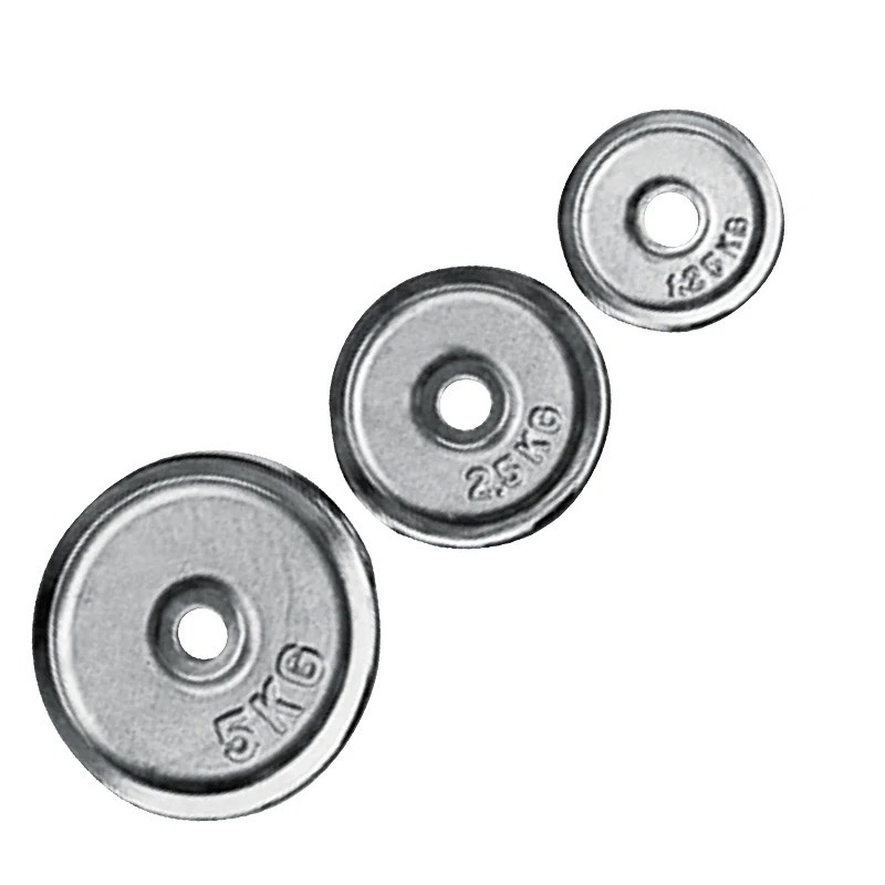 Bộ 2 tạ miếng tạ bánh tạ đĩa tạ gắn đòn crôm Reefit 5kg