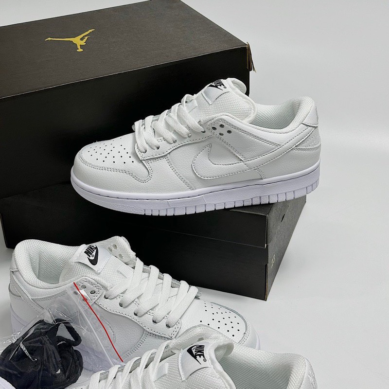 HÀNG SẴN_Giày Sneaker SB Full White  GIÀY SB DUNK TRẮNG FULL NAM NỮ CAO CẤP ẢNH THẬT TỰ CHỤP