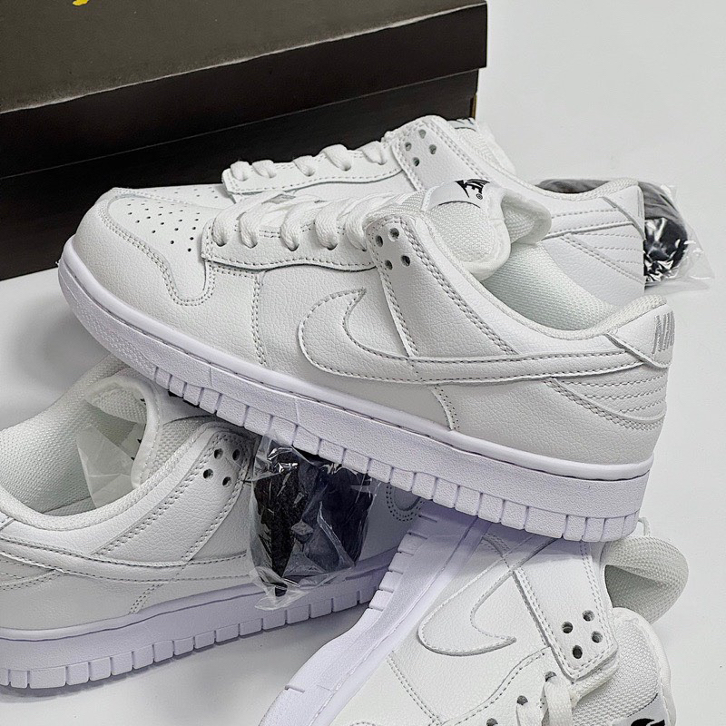 HÀNG SẴN_Giày Sneaker SB Full White  GIÀY SB DUNK TRẮNG FULL NAM NỮ CAO CẤP ẢNH THẬT TỰ CHỤP