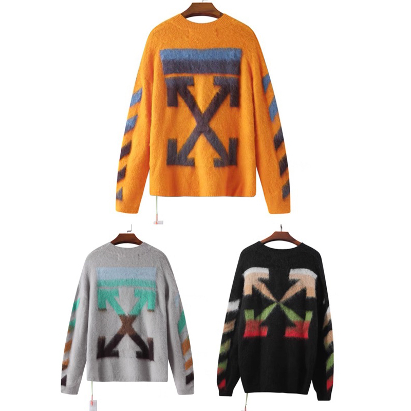 ÁO LEN LÔNG OFF-WHITE UNISEX DÀNH CHO CẢ NAM VÀ NỮ SIÊU ẤM ÁP