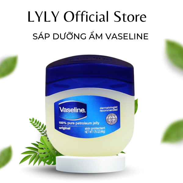 Sáp dưỡng ẩm đa năng VASELINE Pure Petroleum Jelly Original Mỹ 49g