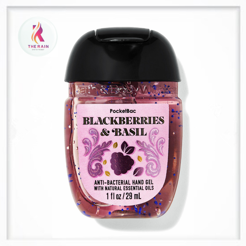 Gel rửa tay khô Bath & Body Works Blackberries & Basil 29ml