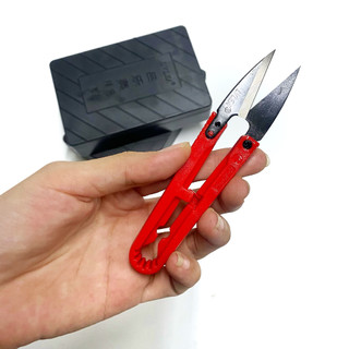 Kéo cắt chỉ thừa nghành may mặc tay cầm nhựa cán đỏ