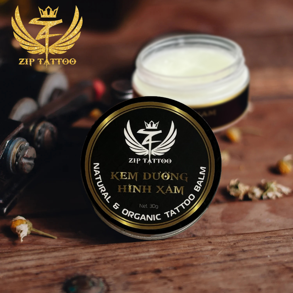 Kem Dưỡng Hình Xăm ZipTatto, Kem làm sáng màu mực xăm chính hãng ZipTatto