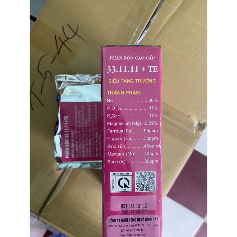 PHÂN BÓN LÁ 33-11-11 DOTA
