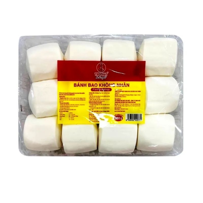 Bánh Bao Không Nhân Thọ Phát Bịch 300G