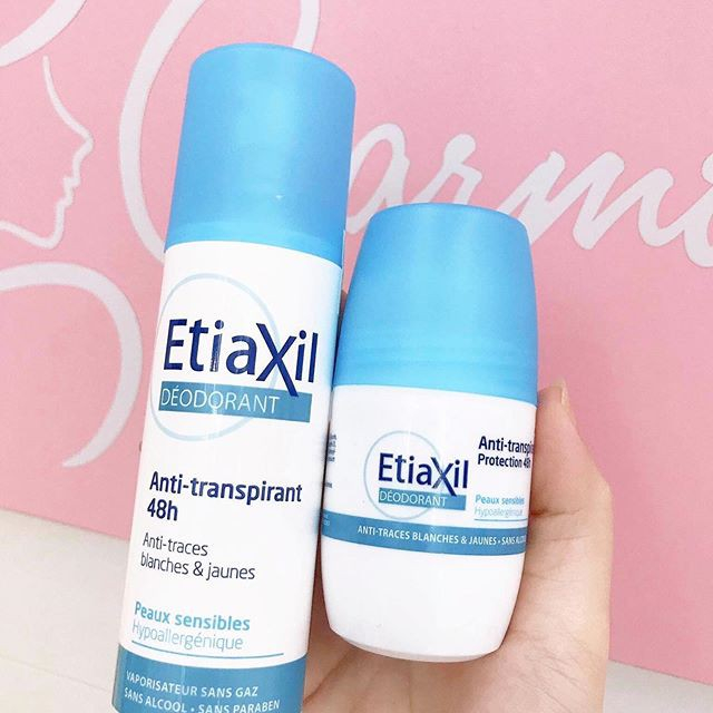 Xịt Khử Mùi Phun Sương Etiaxil Déodorant Anti-Transpirant 48h Anti-Traces Blanches & Jaunes