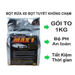 Bột rửa xe bọt tuyết không chạm washmax max1- 0,5kg/ 1kg