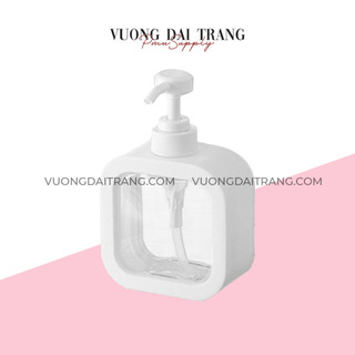 Bình chiết trong suốt dạng nhấn