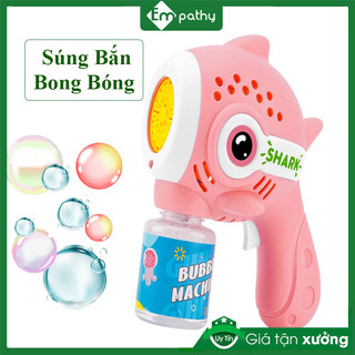 Súng bắn bong bóng, Súng bong bóng xà phòng cá mập có đèn