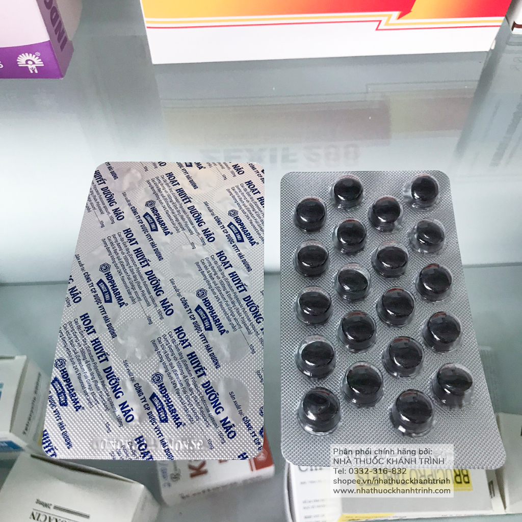 Viên uống Hoạt Huyết Dưỡng Não Hải Dương