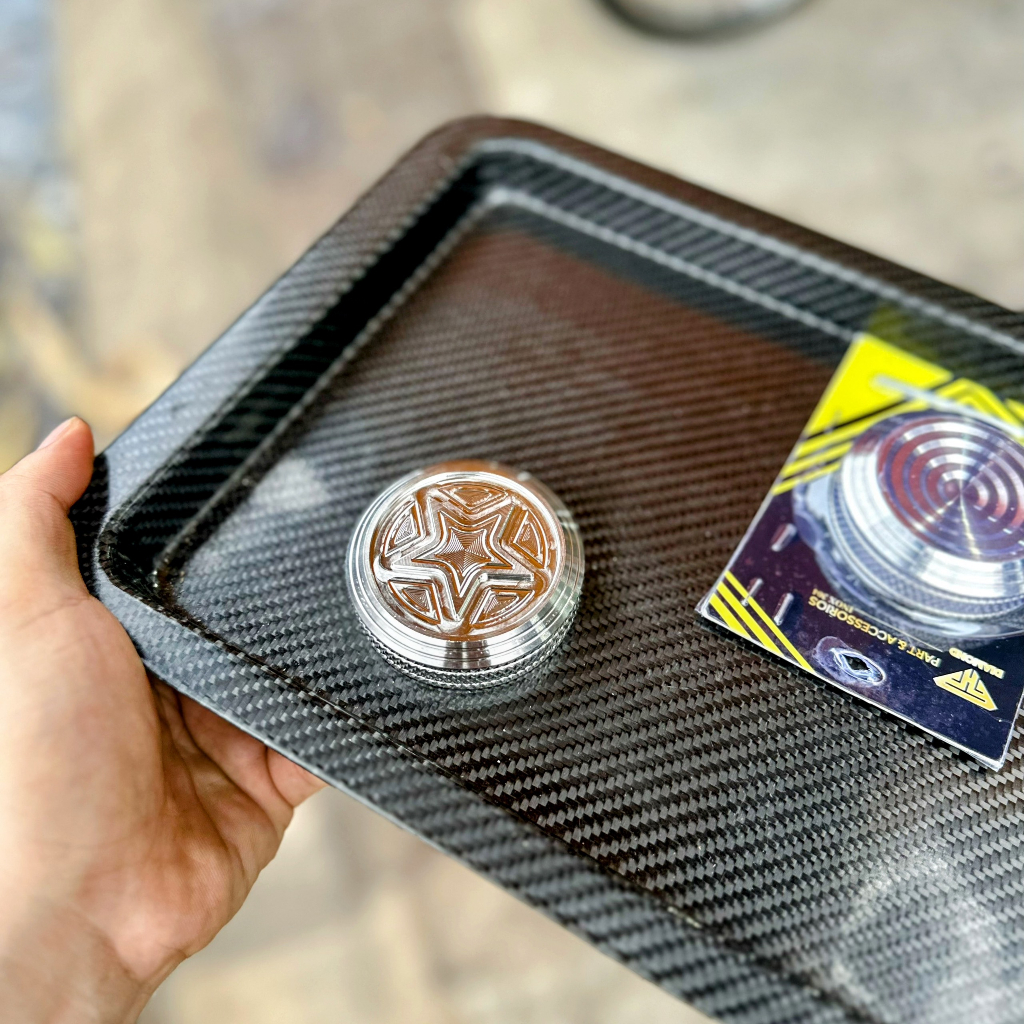 Nắp xăng Salaya Inox 304 Tặng kèm lục giác