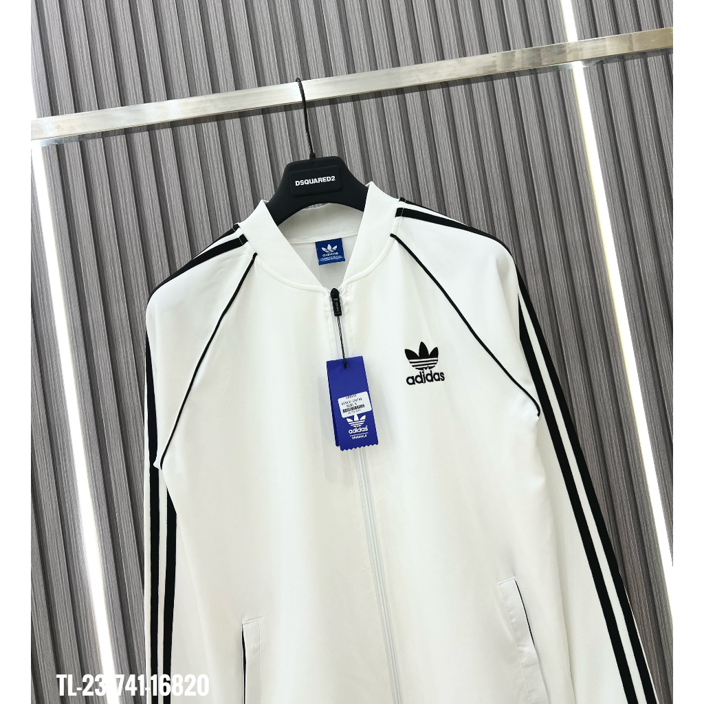 🔥Hot🔥Áo khoác bomber Adidas phối sọc tay thiết kế hot trend Nam nữ New 2023