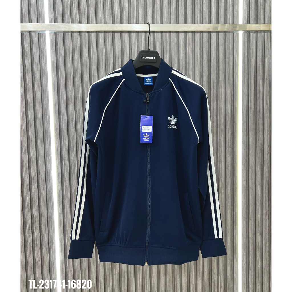 🔥Hot🔥Áo khoác bomber Adidas phối sọc tay thiết kế hot trend Nam nữ New 2023