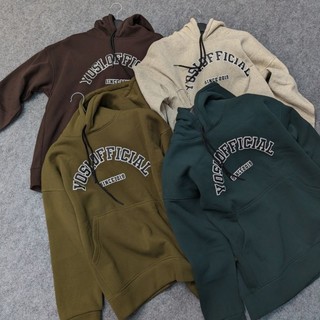 YOSI.CLUB HOODIE BIGLOGO NỈ 380GSM - 420GSM