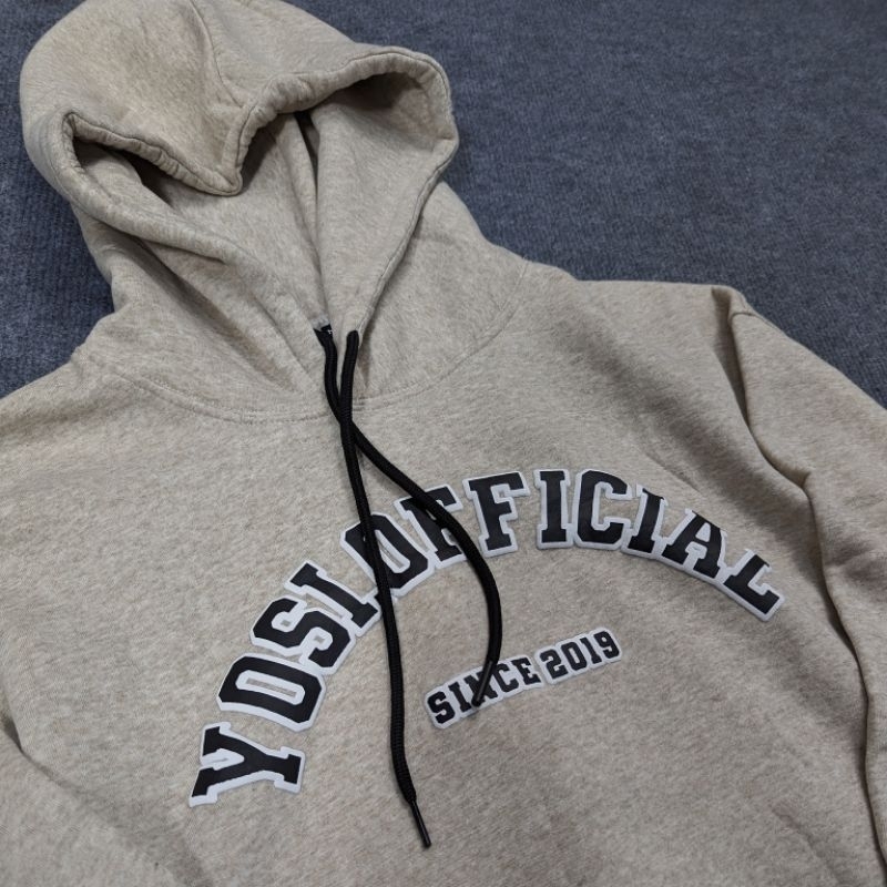 Áo Hoodie Yosi.club Oversize Basic Logo Since 2019